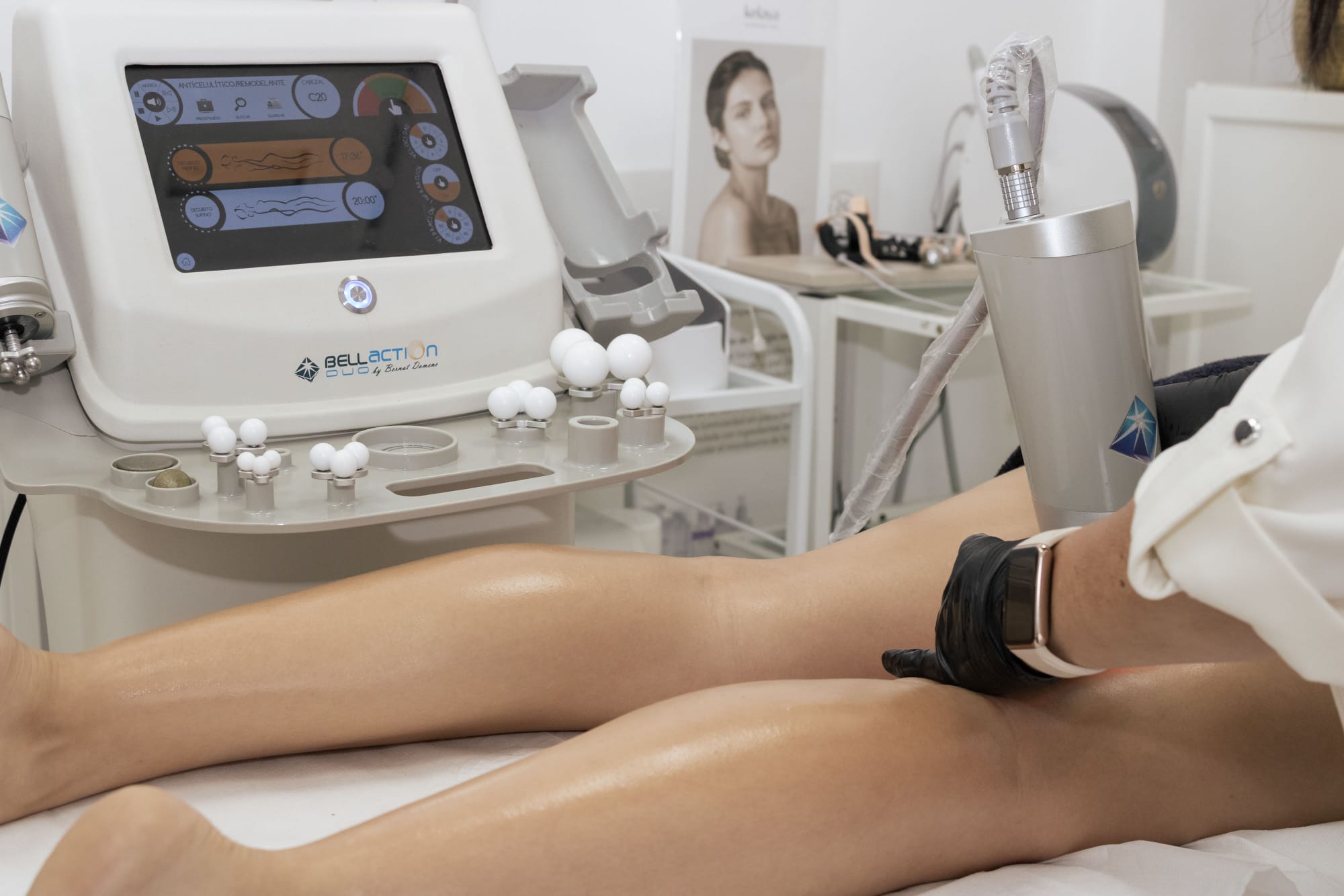 Tratamiento BellAction D&uacute;o en piernas